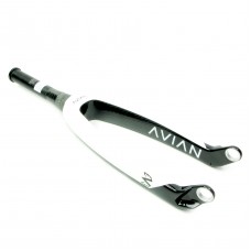 Avian Versus Carbon Fork Pro 1.1/8"-1.5" Alloy Steerer  20"x20Mm Gloss White    