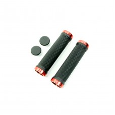 Грипсы SD Pro Lock On Black Grip 130 Mm Red