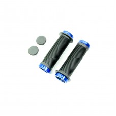 Грипсы SD Mini Flange Lock On Black Grip 115 Mm Blue